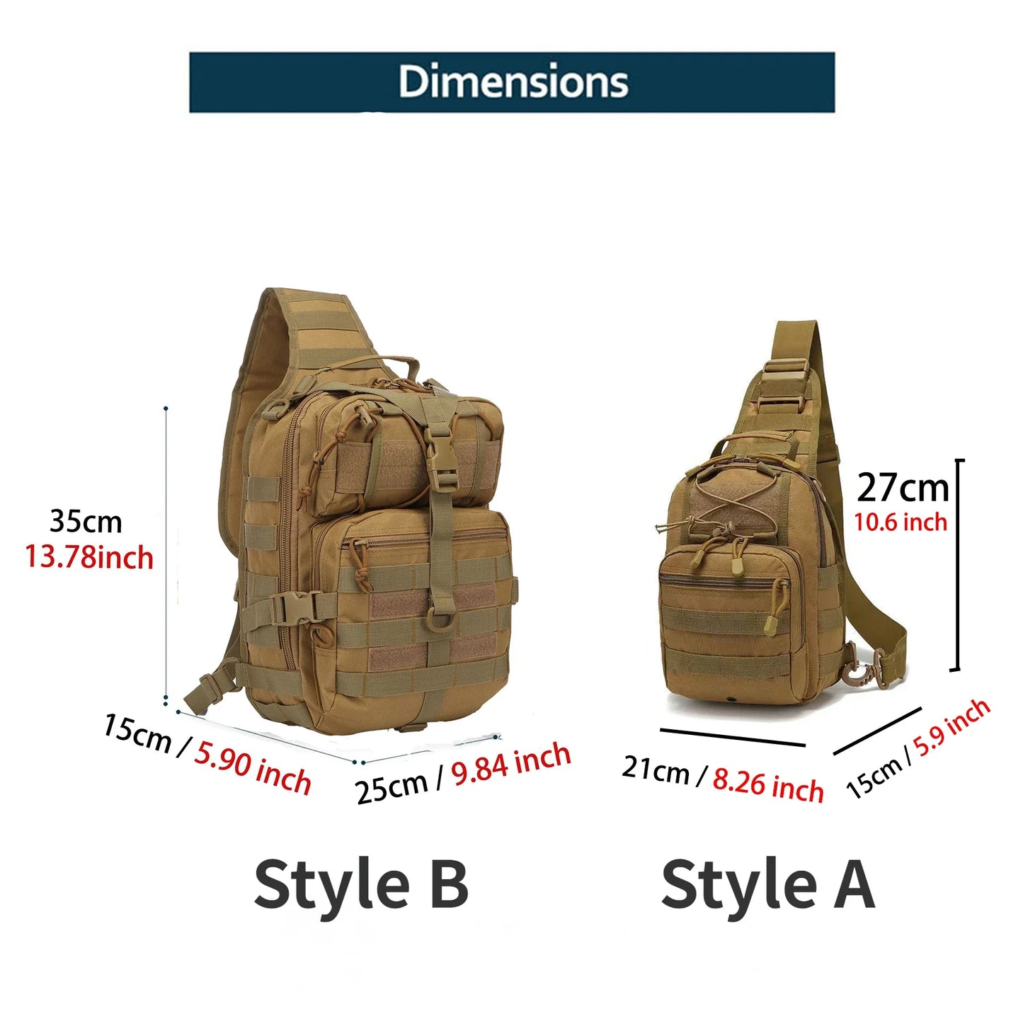 Pack Tático Sling Multifuncional