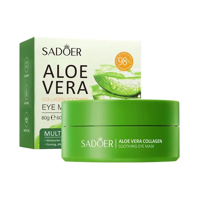 Máscara de Olhos Colágeno com Aloe Vera PREMIUM